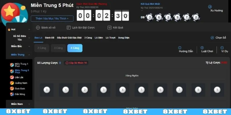 Xổ số Miền Trung - Tham gia siêu tốc, dễ dàng